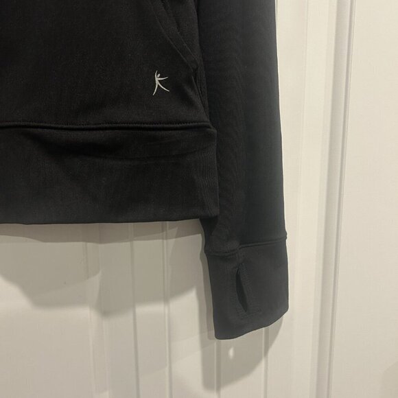 Danskin Now Black Performance Athletic Zip Up Jacket Women’s Size S (4-6) - Picture 4 of 7